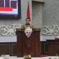 Wakil Gubernur Kalimantan Tengah Edy Pratowo menyampaikan pidato pengantar LKPj Gubernur Kalteng 2025 dalam Rapat Paripurna DPRD Provinsi Kalimantan Tengah di Palangka Raya. (30/3/26)