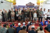 Pemkab Mura Safari Ramadan di Masjid Baiturrahman, Kecamatan Permata Intan, Jumat (6/3/2026)