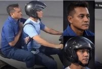 Foto AI / hoaks yang disebut pelaku penyiram air keras ke Andrie Yunus. Polda Metro Jaya memastikan foto pelaku penyiraman air keras terhadap Wakil Koordinator KontraS Andrie Yunus yang beredar di media sosial hoaks alias hasil rekayasa kecerdasan buatan atau AI. (ist) 