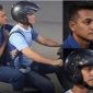 Foto AI / hoaks yang disebut pelaku penyiram air keras ke Andrie Yunus. Polda Metro Jaya memastikan foto pelaku penyiraman air keras terhadap Wakil Koordinator KontraS Andrie Yunus yang beredar di media sosial hoaks alias hasil rekayasa kecerdasan buatan atau AI. (ist) 