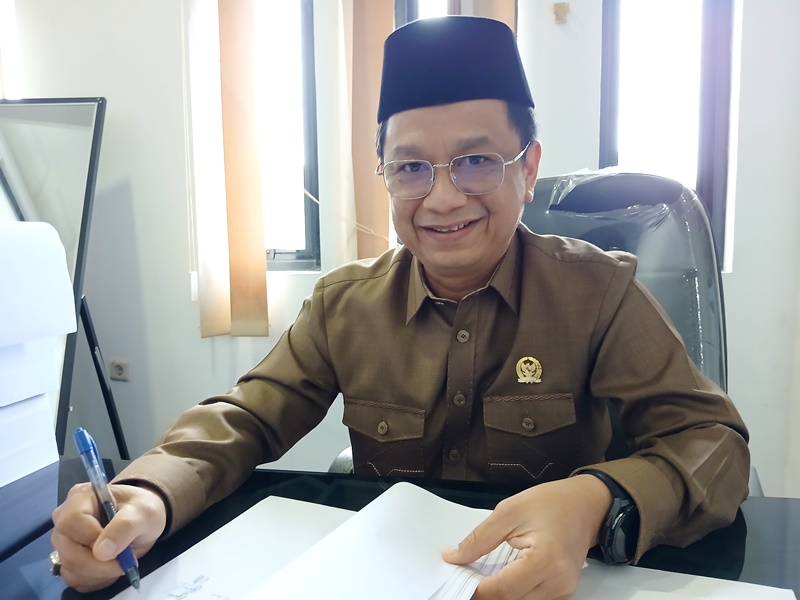Ketua Fraksi PDI-P DPRD Barito Utara Taufik Nugraha.(foto : dok)