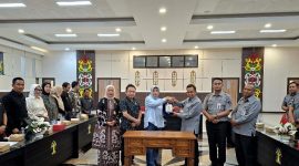 DPRD Barito Utara menjalin kerja sama strategis dengan Kanwil Kemenkumham Kalteng seputar Pembentukan Produk Hukum Daerah dan Pembinaan Hukum di Palangkaraya, Selasa, 27 Januari 2026 lalu.(dok/Sekretariat Dewan Barito Utara)