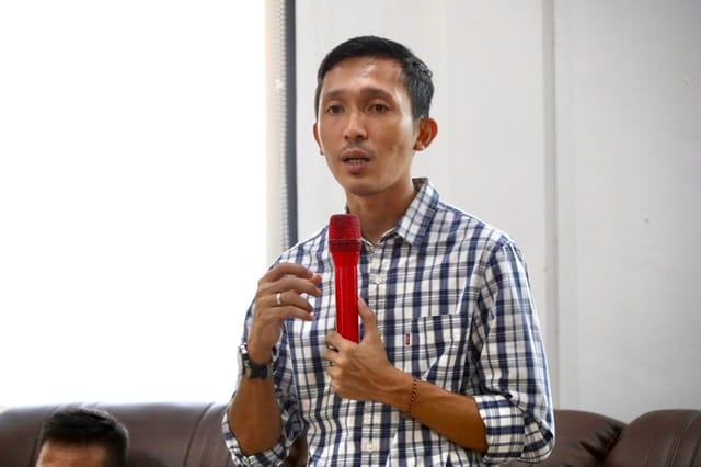 Plt. Kepala Dinas Komunikasi, Informatika, Persandian dan Statistik Provinsi Kalimantan Tengah Rangga Lesmana menyampaikan informasi terkait pembukaan kanal pengaduan program Kartu Huma Betang Sejahtera (KHBS) guna memastikan penyaluran bantuan tepat sasaran di Kalimantan Tengah. (14/3/26)