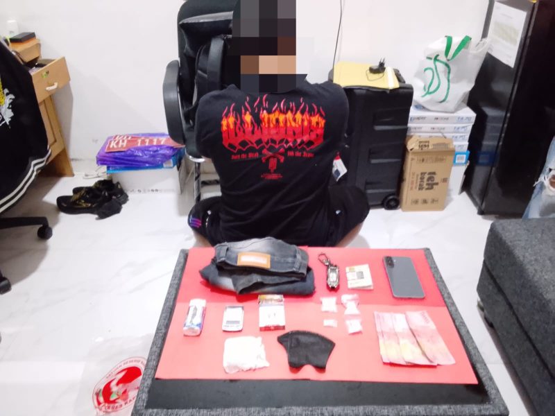 Pelaku dan BB Polres Kapuas Ungkap Kasus Narkotika, Segini Barang Buktinya