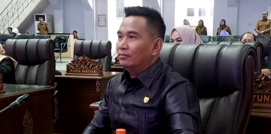 Anggota DPRD Barito Utara/PAN Hasrat.(foto : dok)