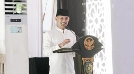 Wali Kota Fairid Naparin menyampaikan imbauan larangan parsel dan hampers Lebaran kepada ASN di lingkungan Pemerintah Kota Palangka Raya sebagai langkah pencegahan gratifikasi jelang Idulfitri 2026. (2/3/26)
