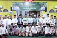 Foto Bupati Barito Utara H. Shalahuddin bersama Wakil Bupati Felix Sonadie Y. Tingan melaksanakan Safari Ramadan 1447 Hijriah