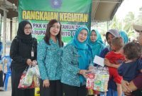 Foto Tim Penggerak PKK Kabupaten Barito Utara memperingati Hari Kesatuan Gerak (HKG) PKK ke-54 tahun 2026