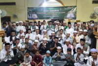Foto Bupati Barito Utara, H. Shalahuddin, bersama Wabup Felix Sonadie dan jajaran Pemkab Barito Utara menuntaskan Safari Ramadan 1447 Hijriah