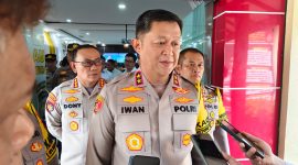 Kapolda Irjen Pol Iwan Kurniawan saat mengunjungi Polres Barito Utara. Foto.Dadang Hardiwan