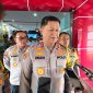 Kapolda Irjen Pol Iwan Kurniawan saat mengunjungi Polres Barito Utara. Foto.Dadang Hardiwan