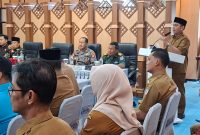 Wabup Rahmanto Muhidin dalam kegiatan Musrenbang tingkat Kabupaten setempat untuk tahun 2027, Senin (31/03/2026/ (foto : Sur/1tulah.com)