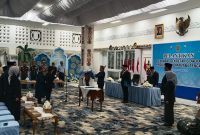 Gubernur Kalimantan Tengah H. Agustiar Sabran melantik Linae Victoria Aden sebagai Pejabat Sekretaris Daerah (Sekda) Provinsi Kalimantan Tengah di Istana Isen Mulang, Palangka Raya, Selasa malam (31/3/26).