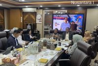 Anggota Komisi XII DPR RI Dapil Kalteng, Sigit K. Yunianto saat bertemu dan berdiskusi dengan Kementrian Lingkungan Hidup RI kemarin. (31/3/26)