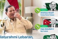 Prabowo Silaturahmi via Telepon dengan Erdoğan hingga Mohammed bin Salman. (Instagram/@sekretariat.kabinet) 