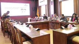 Komisi III DPRD Kalimantan Tengah saat rapat evaluasi program kerja dengan Dinas Kepemudaan dan Olahraga Provinsi Kalimantan Tengah, di ruang rapat Komisi III, Senin (2/3/2026).Foto:Istimewa