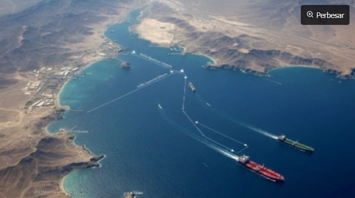 Selat Hormuz (Gemini AI) 