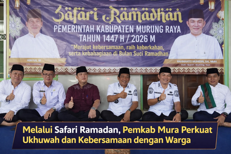 melaksanakan kegiatan Safari Ramadan 1447 Hijriah di Kecamatan Tanah Siang Selatan, tepatnya di Desa Dirung Lingkin, Rabu (4/3/2026).