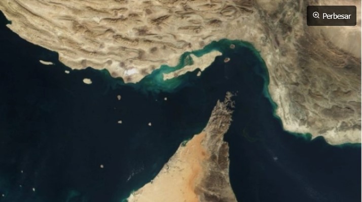 Selat Hormuz (science.nasa.gov)
