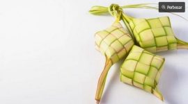 Ilustrasi ketupat. (Freepik) 