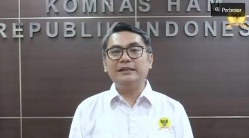 Komisioner Pengkajian dan Penelitian Komnas HAM Uli Parulian Sihombing. (Antara)
