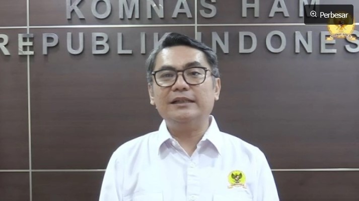 Komisioner Pengkajian dan Penelitian Komnas HAM Uli Parulian Sihombing. (Antara) 