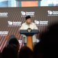 Prabowo dalam acara syukuran satu tahun berdirinya Danantara, Rabu (11/3/2026). (Dok. Bakom RI) 