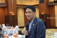 Menteri Keuangan Purbaya Yudhi Sadewa menegaskan bahwa secara aturan, baik ASN maupun pegawai swasta sama-sama subjek pajak. [Suara.com/Dicky Prastya] 