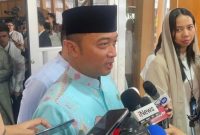 Menteri Sekretaris Negara (Mensesneg) Prasetyo Hadi di Komplek Istana Kepresidenan, Jakarta, Sabtu. [Suara.com/Bagaskara Isdiansyah] 