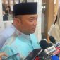 Menteri Sekretaris Negara (Mensesneg) Prasetyo Hadi di Komplek Istana Kepresidenan, Jakarta, Sabtu. [Suara.com/Bagaskara Isdiansyah] 
