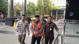 Gus Yaqut Kembali ke Rutan KPK Usai Jadi Tahanan Rumah. (Suara.com/Dea) 