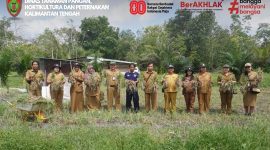 Panen bawang merah hasil program bantuan Pemerintah Provinsi Kalimantan Tengah di kawasan Tangkiling, Palangka Raya. (14/4/26)