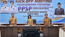 Pemerintah Provinsi Kalimantan Tengah resmi memulai Program PPSP Tahun 2026 melalui Kick Off Meeting di Aula Bapperida sebagai langkah strategis meningkatkan layanan sanitasi dan kualitas hidup masyarakat. (20/4/26)