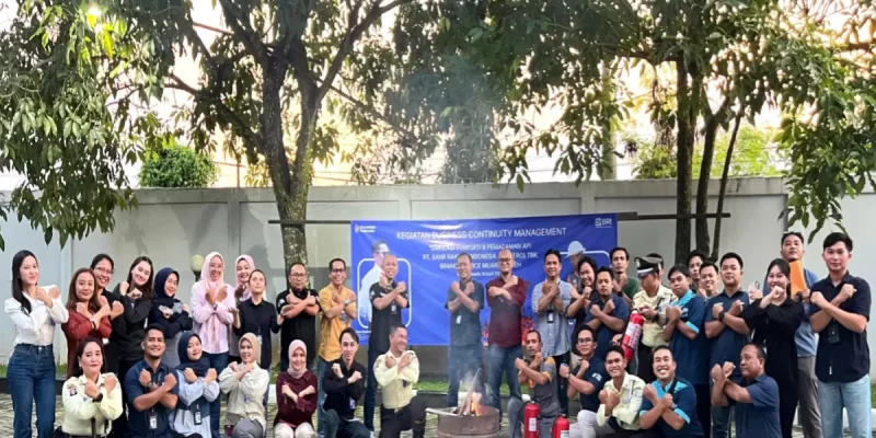 BRI Branch Muara Teweh melaksanakan kegiatan Business Continuity Management (BCM). Foto-ist