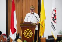 Staf Ahli Gubernur Kalimantan Tengah  Darliansjah menghadiri pelantikan pengurus LBH Antang Damang sebagai upaya memperluas akses keadilan dan layanan bantuan hukum bagi masyarakat. (22/4/26)
