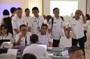 Perwakilan Diskominfosantik Provinsi Kalimantan Tengah mengikuti Rakortekrenbang 2026 bersama pemerintah kabupaten/kota guna menyelaraskan perencanaan pembangunan sektor digital, statistik, dan persandian. (22-23/4/26)