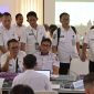 Perwakilan Diskominfosantik Provinsi Kalimantan Tengah mengikuti Rakortekrenbang 2026 bersama pemerintah kabupaten/kota guna menyelaraskan perencanaan pembangunan sektor digital, statistik, dan persandian. (22-23/4/26)