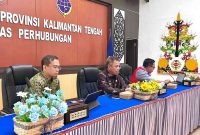 Dinas Perhubungan Provinsi Kalimantan Tengah menggelar rapat koordinasi lintas sektor untuk mengatasi kelangkaan BBM dan menjaga stabilitas tarif angkutan umum di daerah. (23/4/26)