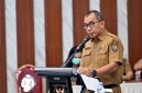 Plt Kepala Bapperida Kalteng Syahfiri memimpin rapat asistensi dan penyepakatan Rancangan Akhir RKPD Tahun 2027 bersama perangkat daerah di Aula Bapperida, Palangka Raya. (27/4/26)