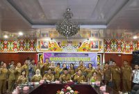 Rapat Koordinasi (Rakor) Tim Percepatan Penurunan Stunting yang digelar di Aula A Kantor Bupati Mura, Senin (20/4/2026).