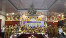 Rapat Koordinasi (Rakor) Tim Percepatan Penurunan Stunting yang digelar di Aula A Kantor Bupati Mura, Senin (20/4/2026).