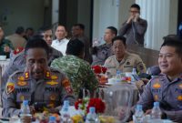 Pemkab Mura terima kunjungan kerja Menteri Pertahanan RI, Sjafrie Sjamsoeddin, bersama Satgas PKH di wilayah operasional PT Asmin Koalindo Tuhup (AKT), Desa Tumbang Bauh, Kecamatan Barito Tuhup Raya, Selasa (7/4/2026).