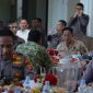Pemkab Mura terima kunjungan kerja Menteri Pertahanan RI, Sjafrie Sjamsoeddin, bersama Satgas PKH di wilayah operasional PT Asmin Koalindo Tuhup (AKT), Desa Tumbang Bauh, Kecamatan Barito Tuhup Raya, Selasa (7/4/2026).