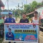 Ditpolairud Polda Kalteng Marnit Muara Teweh mengimbau masyarakat pesisir DAS Barito menangkal bahaya narkoba, Senin (20/4/2026).(Foto Ditpolairud Polda Kalteng) ‎