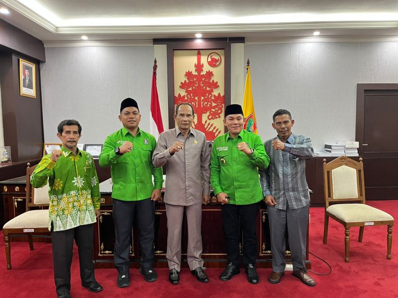 Silaturahmi DPRD Kalteng dan DPW PKB Kalteng. (Foto : Ist)