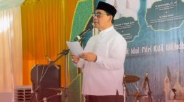 Bupati Barito Utara, Shalahuddin merayakan Idulfitri 1447 H dan , menggelar open house di Muara Teweh, Sabtu, 21 Maret 2026.(foto tangkapan layar Humpro Setda Barito Utara)