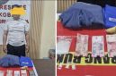 Pelaku dan barang bukti yang diamankan Satresnarkoba Polres Mura. (Foto :ist)