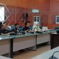 Foto di ruang Rapat Dengar Pendapat (RDP) bersama Dinas Pertanian setempat
