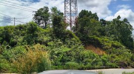 Foto Tower Telekomunikasi di Desa Sikui Barito Utara