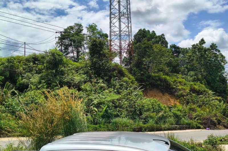 Foto Tower Telekomunikasi di Desa Sikui Barito Utara